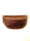 CASSETTE - Fanny Pack Metallic Brown