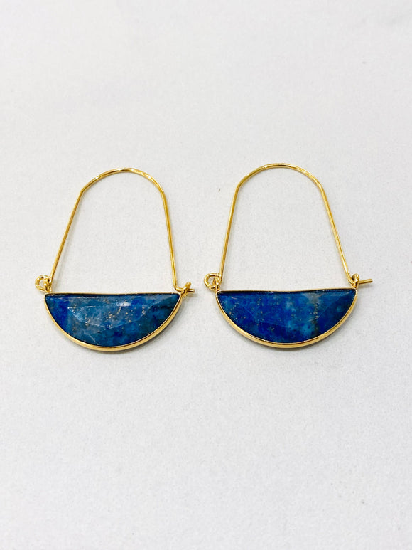 Touche Earrings Blue