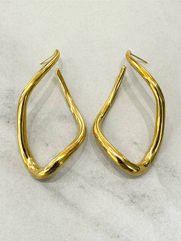 Koven Stainless Steel Earrings