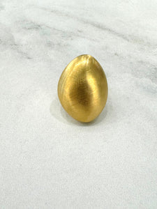 Meteor Matte Gold Ring