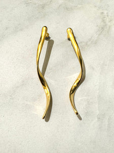 Liquid Stainless Steel Earrings