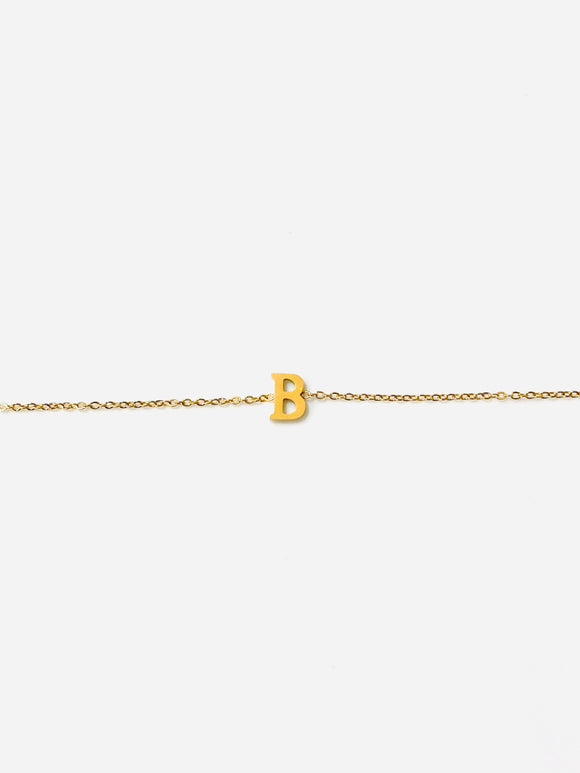 Initial Bracelet B