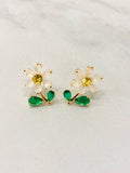 Waterproof Flower Earrings Multicolor