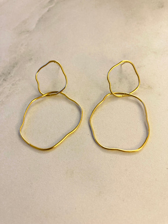 Cumbia Earrings Gold