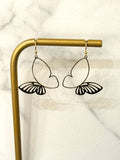 Stainless Steel Butterfly Earrings