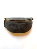 CASSETTE - Suede Fanny Pack Light Brown