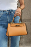 CASSETTE - Mathilde Genuine Leather Hand & Shoulder Bag