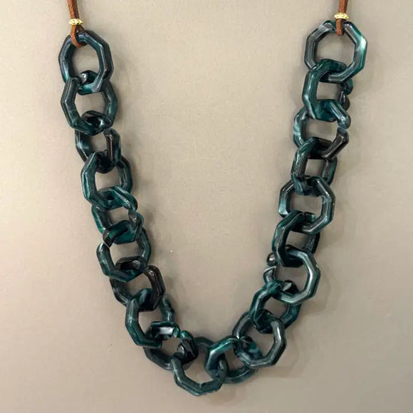 Bohem Hexagon Necklace 