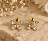 Labi Floral Stud Earrings