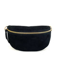 CASSETTE - Suede Fanny Pack Black