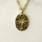 Stainless Steel Northern Star Motiffed Necklace 