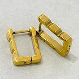 Geometric Rectangular Earrings