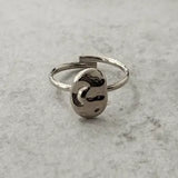 The Bean Adjustable Stainless Steel Ring