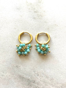 Bunny Summer Hoops Turquoise