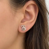 Bumblebee Minimal Stud Earrings