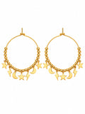 The Sky Stainless Steel Hoop Earrings