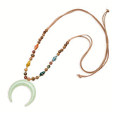 Golden Horn Long Bohem Necklace
