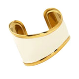 Rome Enamel Bangle Bracelet