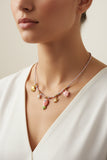 Roses Bohem Necklace w Summer Charms