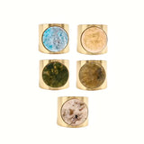 Auri Ring w Mineral Stones