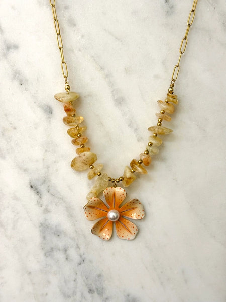 Honolulu Floral Necklace – Cassette Barcelona