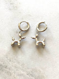 Balloon Dog Stainless Steel Earrings