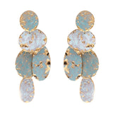 Ana Distressed Paint Dangle Earrings