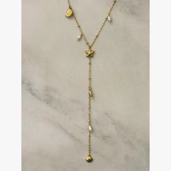 Frutas del Mar Long Summer Necklace