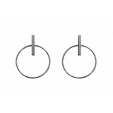 The Center Geometric Earrings