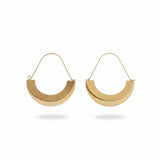 Sorie Brushed Gold Waterproof Earrings 