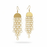 Penny Stainless Steel Dangle Earrings