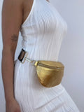 CASSETTE - Fanny Pack Metallic Gold