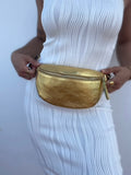 CASSETTE - Fanny Pack Metallic Gold