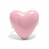 Retro Look Enamel Heart Ring