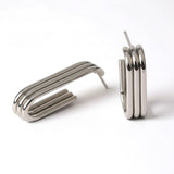 Enzo Stainless Steel Waterproof Earrings