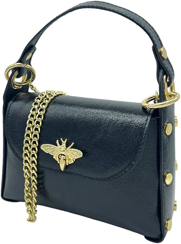 CASSETTE - L´abeille Bag Metallic Black