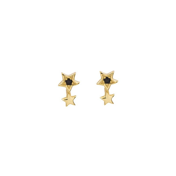 Mini Black Star Gold