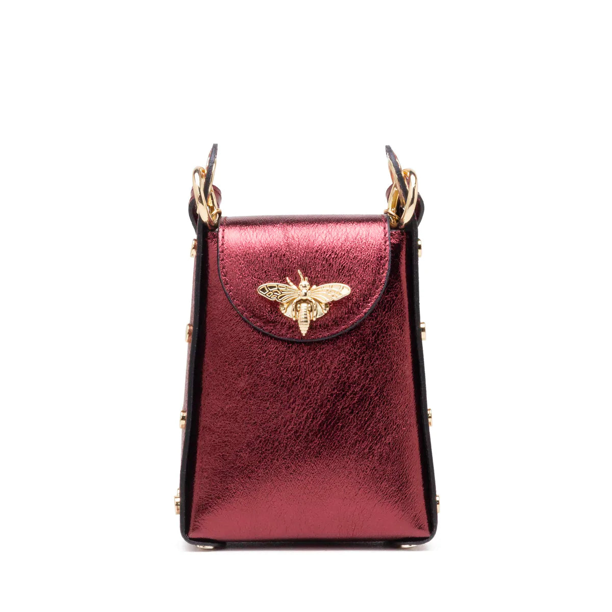 Cassette The Bee Bag Metallic Burgundy – Cassette Barcelona