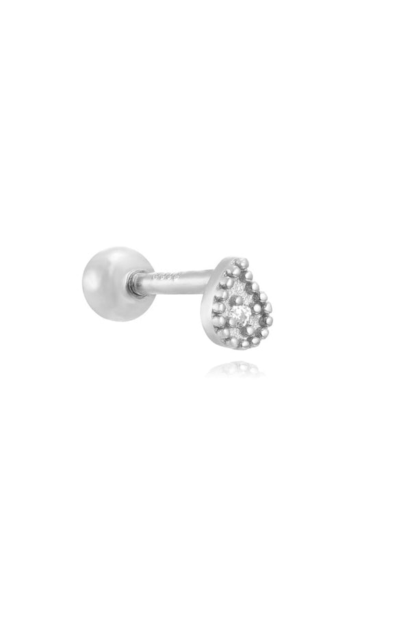 Drop Piercing Silver