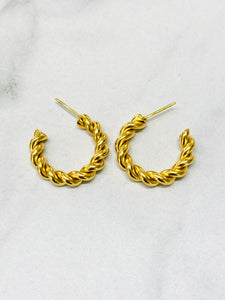 Vertigo Hoops Gold