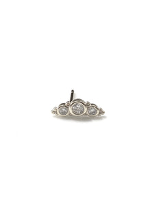 Piper Single Earring Silver