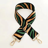 CASSETTE - Zebra Strap Gold & Green