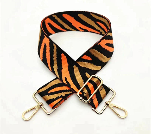 CASSETTE - Zebra Strap Gold & Orange