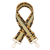 CASSETTE - Striped Leopard Strap Yellow