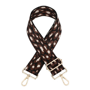 CASSETTE - Leopard Strap Black & Brown