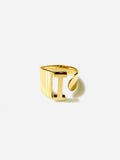 A Initial Ring Gold