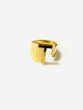 S Initial Ring Gold