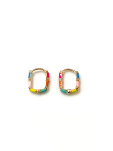 Rainbow Chill Hoops