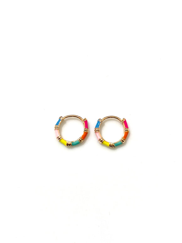 Rainbow Rave Hoops