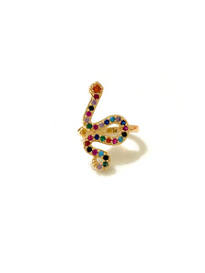 Snake Earcuff Gold